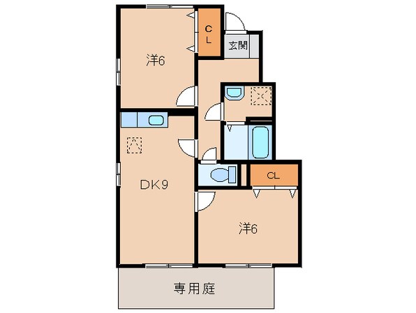 マグノリアコート A棟の物件間取画像